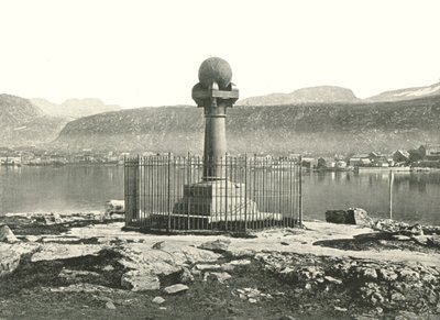 Poledníkový sloup, Hammerfest, Norsko, 1895. od Unbekannt