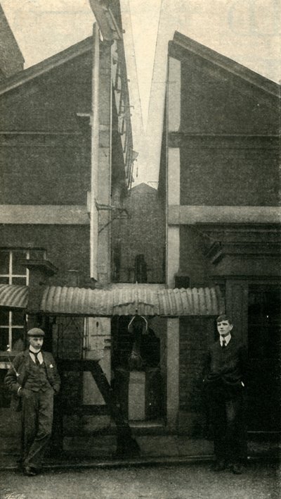 Meridian of Greenwich, ze kterého jsou vyrobena všechna měření času, 1901. od Unbekannt