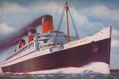 The Mighty Atlantic Record Breaker, Queen Mary, 1937 od Unbekannt
