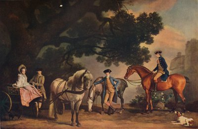 The Milbanke and Melbourne Families, c1796, 1929 od Unbekannt