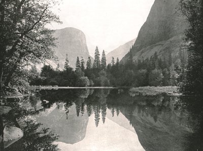 The Mirror Lake, Yosemite Valley, USA, 1895. od Unbekannt