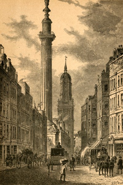 Památník a kostel sv. Magnuse, asi 1800, 1897. od Unbekannt