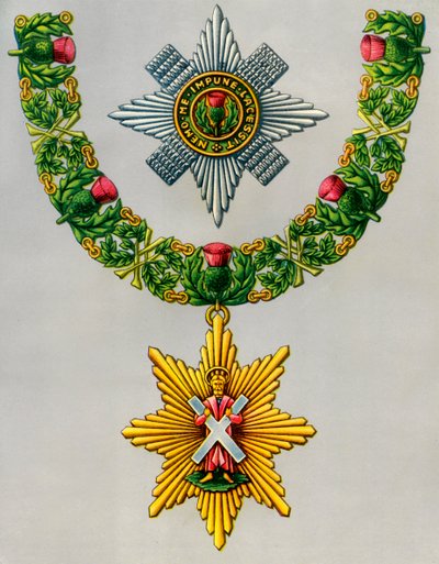 Nejvznešenější a nejstarší řád bodláku, 1941 od Unbekannt