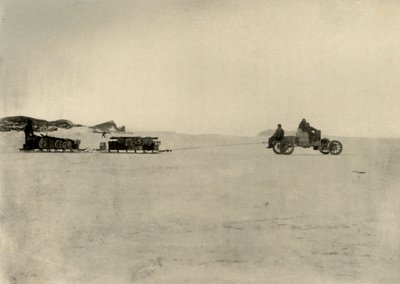 The Motor Hauling Stores for a Depo, 1909 od Unbekannt