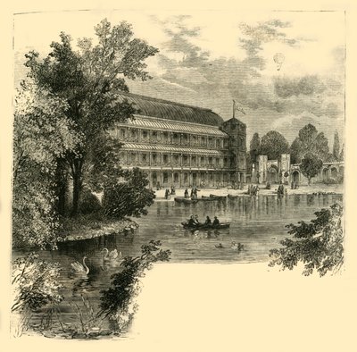 Hudební síň, Surrey Gardens, c1878. od Unbekannt