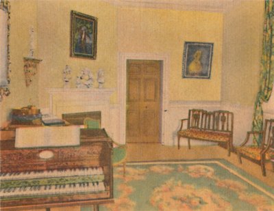 Hudební místnost, 1946 od Unbekannt