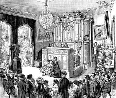 Hudební večer v Pauline Viardot-Garcia od Unbekannt