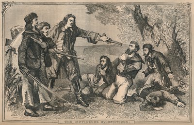 The Mutineers Overpowered, c1870 od Unbekannt