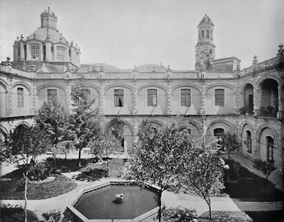 The Old San Hipolito Convent, City of Mexico, c1897. od Unbekannt
