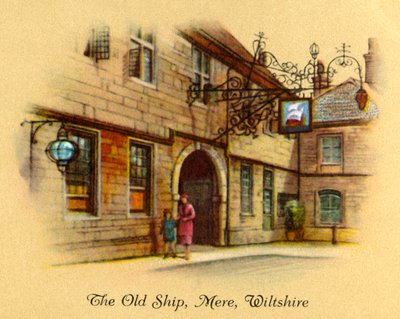 The Old Ship, Mere, Wiltshire, 1939. od Unbekannt