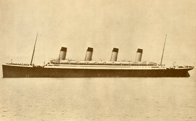 Olympijská White Star Line na moři, c1930. od Unbekannt