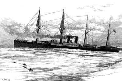 Parník Orient Steam Navigation Company, c1880 od Unbekannt