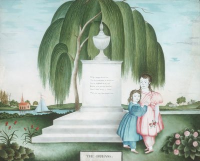 Sirotci, ca. 1830. od Unbekannt