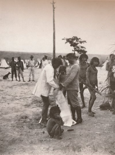 Pacifikace Indiánů, 1914 od Unbekannt
