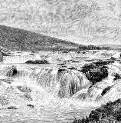 Paikari Falls v Nilgiris, Indie, 1895 od Unbekannt