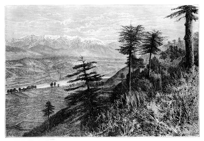 Průsmyk Paiwar, 1895 od Unbekannt