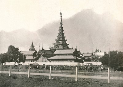 Palác, Mandalay, 1900. od Unbekannt