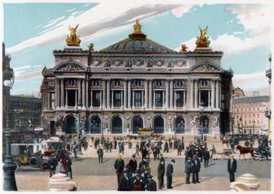Palais Garnier, Paříž, c1900 od Unbekannt