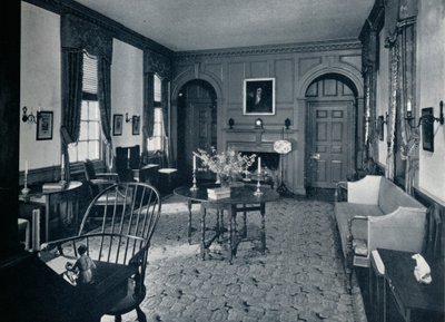 The Parlor of the Raleigh Tavern, c1938 od Unbekannt