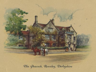 The Peacock, Rowsley, Derbyshire, 1939 od Unbekannt