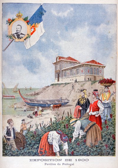 Portugalský pavilon na Světové výstavě v roce 1900, Paříž, 1900 od Unbekannt