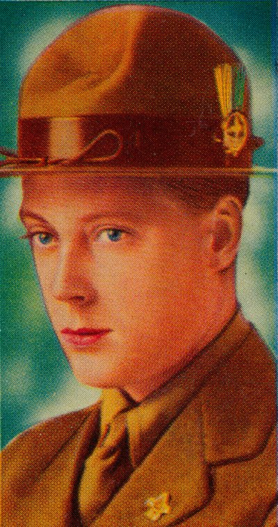 Princ z Walesu, hlavní skaut Walesu, 10. léta 1935 od Unbekannt
