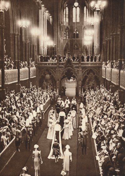 Průvod do opatství, 1937 od Unbekannt