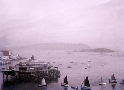 Promenade Pier v Plymouthu v Devonu, konec 19.-začátek 20. století. od Unbekannt