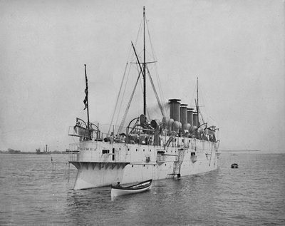 Chráněný křižník Columbia, c1897. od Unbekannt