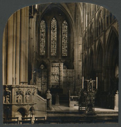 Kazatelna a sbor katedrály Truro, Eng., c1910. od Unbekannt