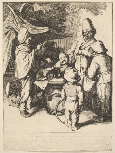 The Quack, 1610-85. od Unbekannt