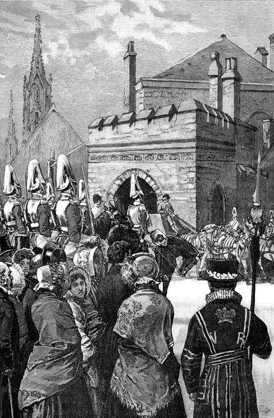 Královna otevírá parlament, 1846, 1900 od Unbekannt