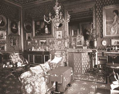The Queens Sitting Room, Windsor Castle, Berkshire, 1894. od Unbekannt