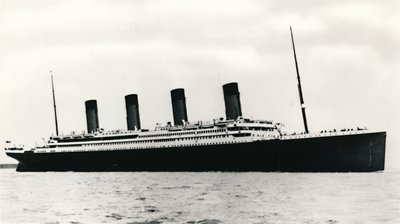 RMS Titanic opouští Southampton, 10. dubna 1912. od Unbekannt
