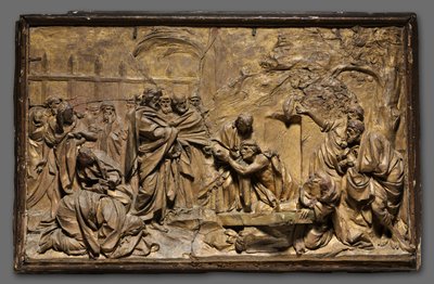Vzkříšení Lazara, ca. 1725-50. od Unbekannt