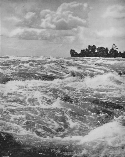 The Rapids Above the American Fall, 19. století od Unbekannt