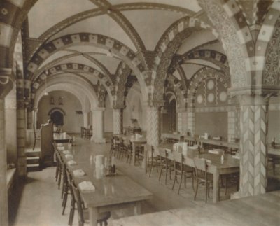 Refektář, Buckfast Abbey, konec 19.-začátek 20. století od Unbekannt