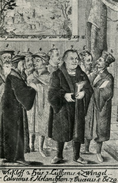 Reformátoři, 16. století, 1947. od Unbekannt