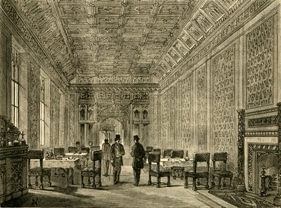 Občerstvovací místnost Sněmovny lordů, 1881. od Unbekannt