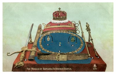 Regalia of Scotland, Edinburgh Castle, 19. nebo 20. století od Unbekannt