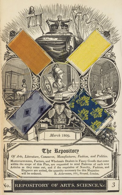 The Repository of Arts, Literature, Commerce, Manufactures, Fashions, and Pol..., leden-červen 1809. od Unbekannt