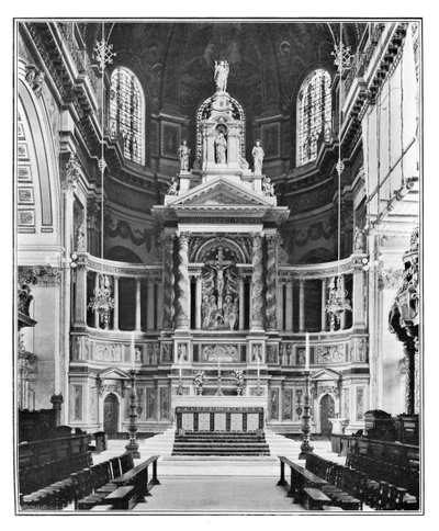 Reredos v katedrále svatého Pavla, 1901 od Unbekannt