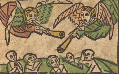 Vzkříšení z mrtvých, c. 14601470. od Unbekannt