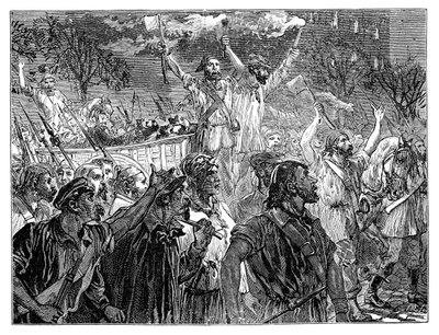 Revoluce v Paříži, 19. století, 1900 od Unbekannt
