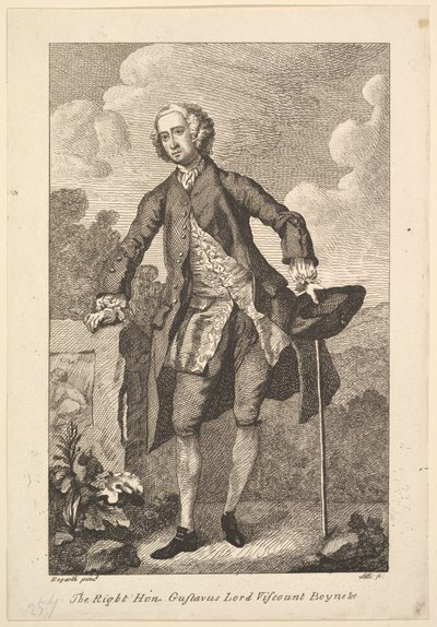 Správný Honza. Gustavus Lord vikomt Boyne atd., 1794. od Unbekannt