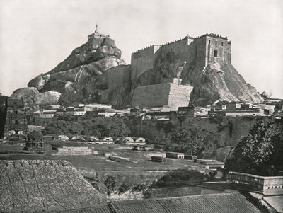 The Rock viděný ze severu, Trichinopoly, Indie, 1895. od Unbekannt