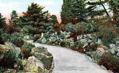 The Rockery, Kew Gardens, Richmond upon Thames, Londýn, 20. století od Unbekannt