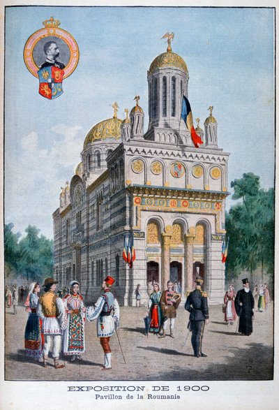 Rumunský pavilon na Světové výstavě v roce 1900, Paříž, 1900 od Unbekannt