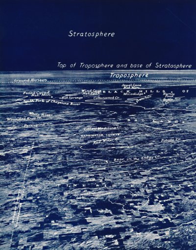 Rotundita Země ze stratosféry, 1935 od Unbekannt
