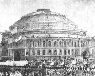 Royal Albert Hall, 1871: Otevřena královnou Viktorií, 29. března 1901. od Unbekannt